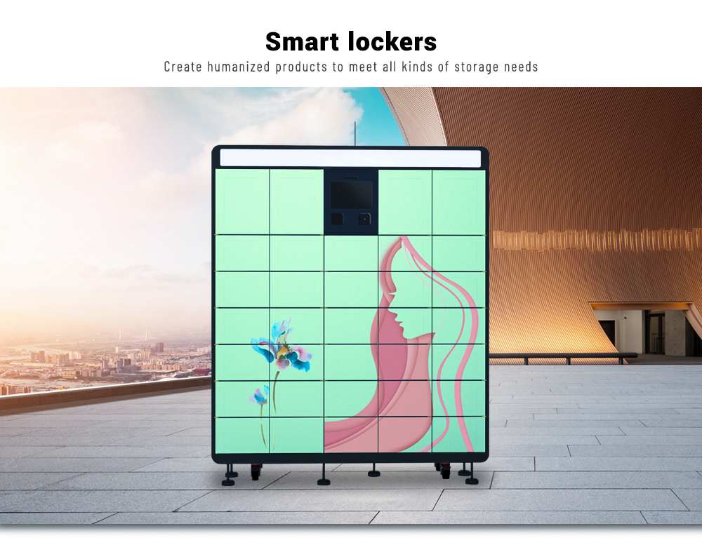 Logistics solution with Neolock smart lockers and e-commerce systems