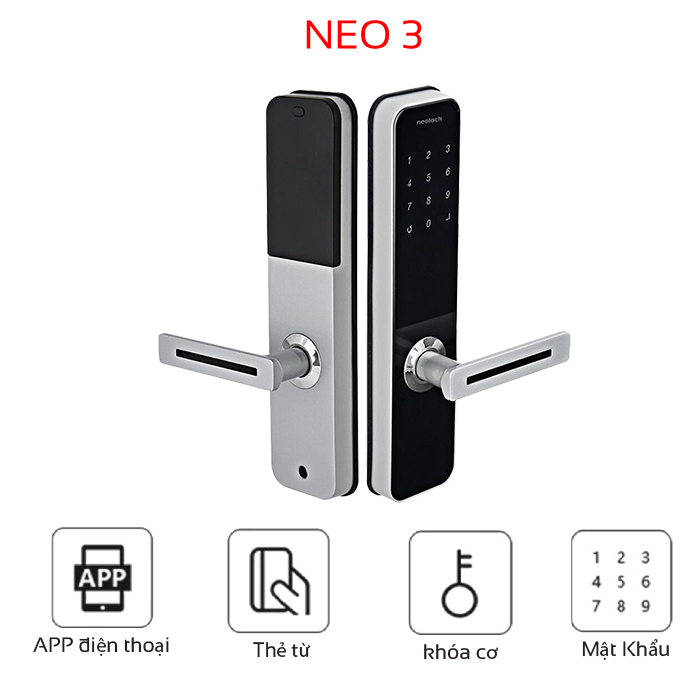High-end electronic lock NeO3